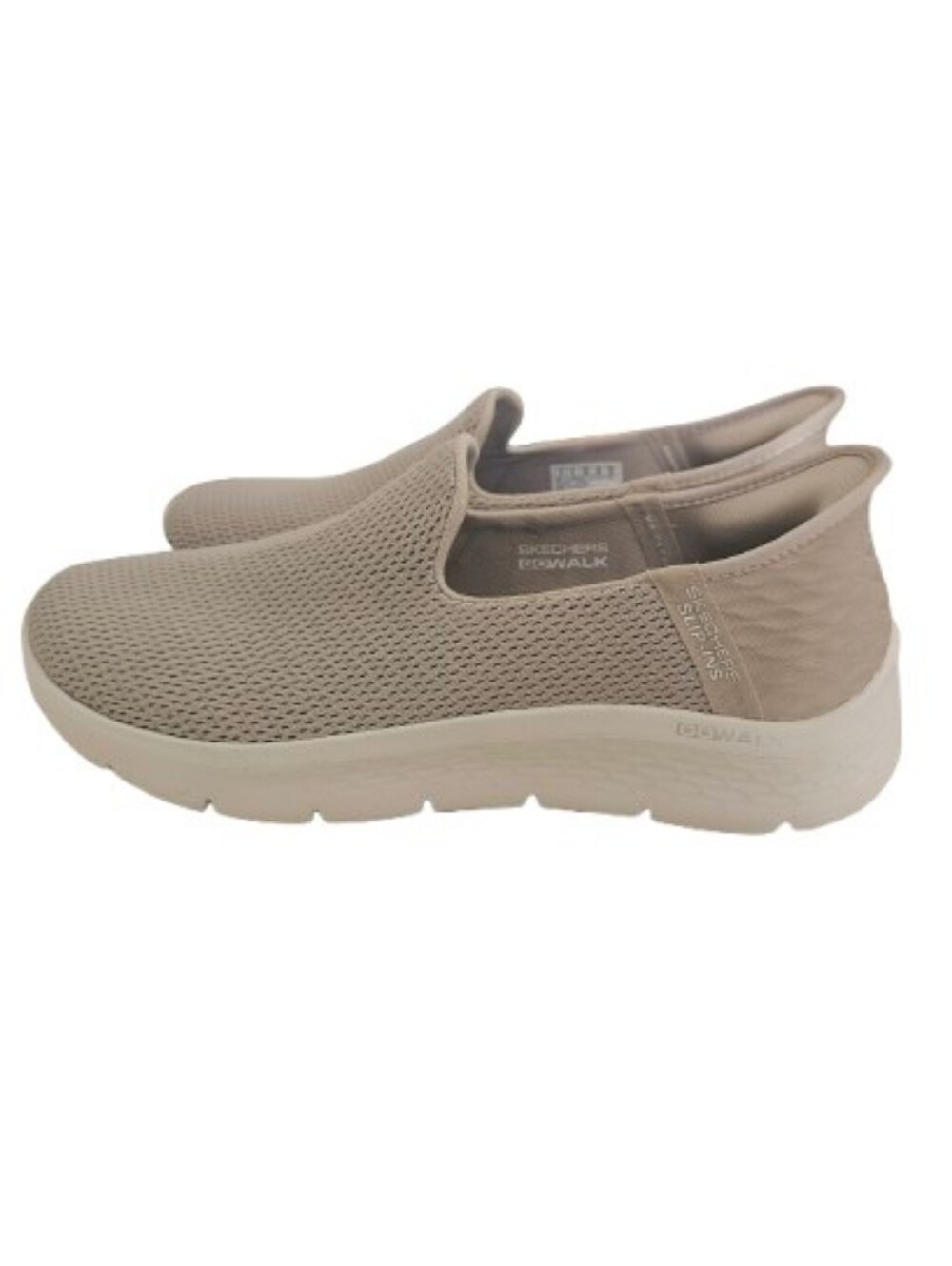 Skechers Slip‑Ins Women's Size 9 | Neutral Taupe Slip-On Sneakers | Lightweight